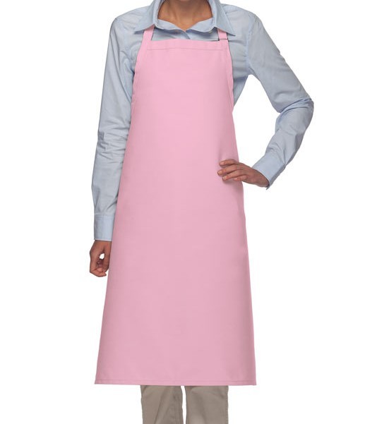 Adult Pink Full Length Bib Aprons